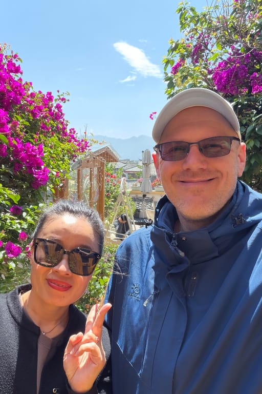 A trip we took because Anna wanted to see some beautiful flowers.