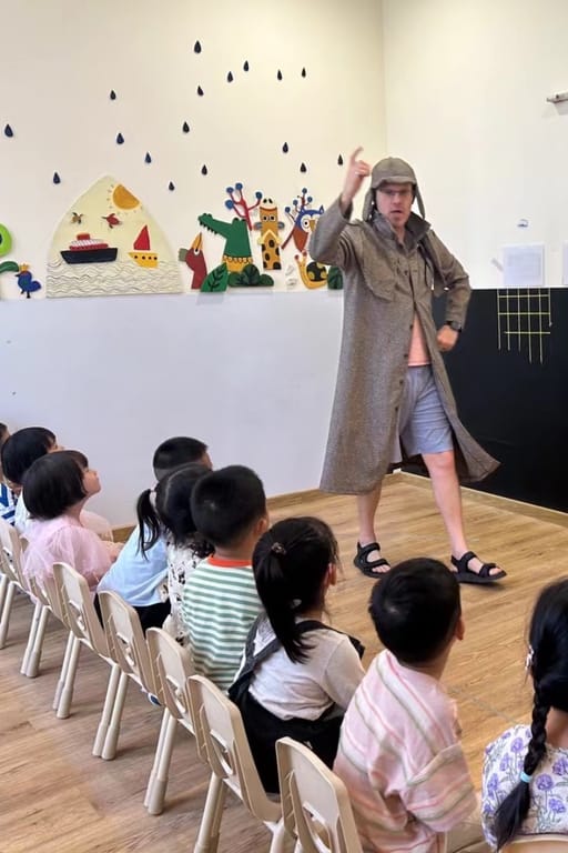 “Detective Dan” is a Character I used, who always gets the answers wrong and the Students help me “solve the issues!"