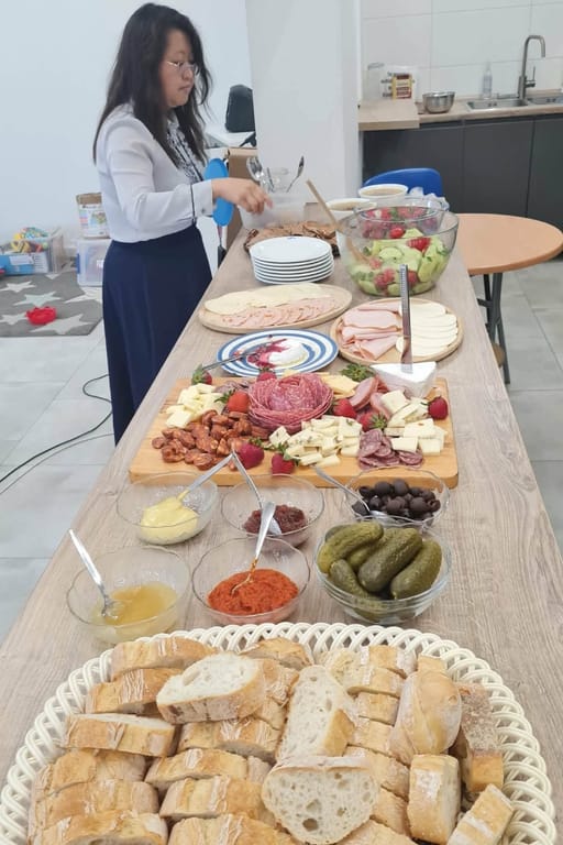 I prepared a feast for teaching Biblical Counseling in Lubin Baptist Church, Poland. Come learn and be fed. 