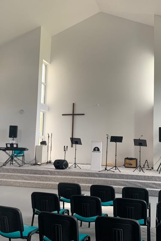 Church in Poland where I work and serve. 