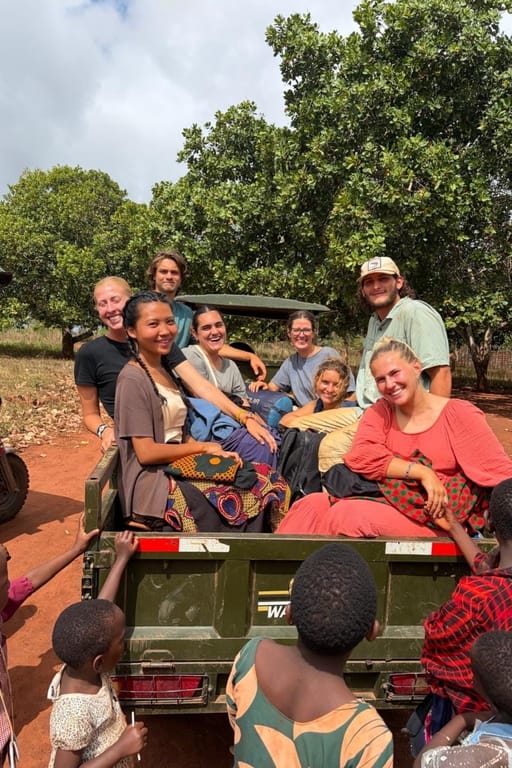 The Team to Tanzania! LOVE THE BURNING GAZELLE'S!!!