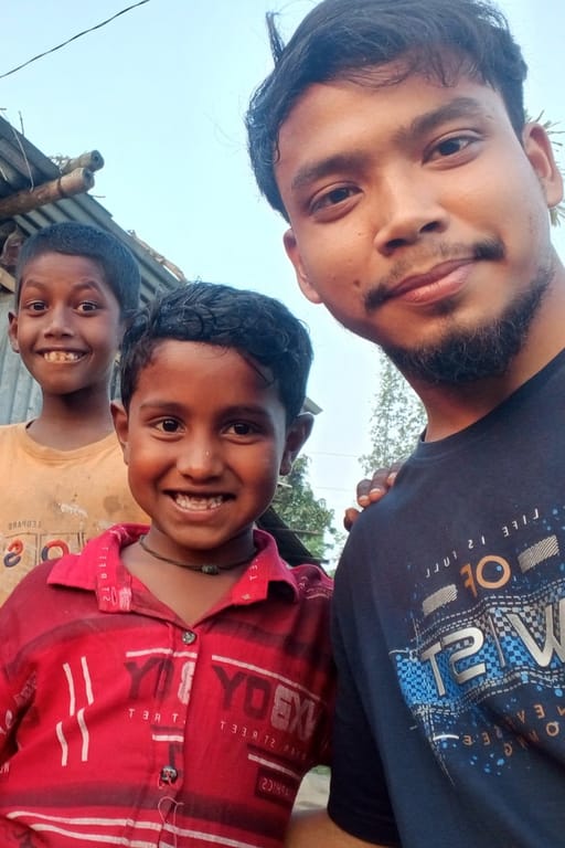 Building relationships with children by spending time with them, sharing love, and encouraging them in their lives.