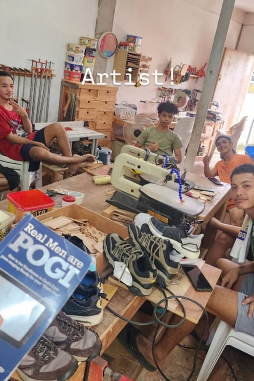 Bible Study in the Shop
