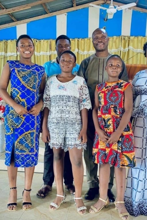 Golden Gospel Church & an adult literacy facilitator with Complimentary Education Agency