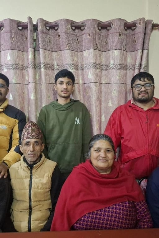 I come from a Hindu background and had no Christian relatives ... Through God’s grace, I came to know Christ personally, and He completely transformed the direction of my life.