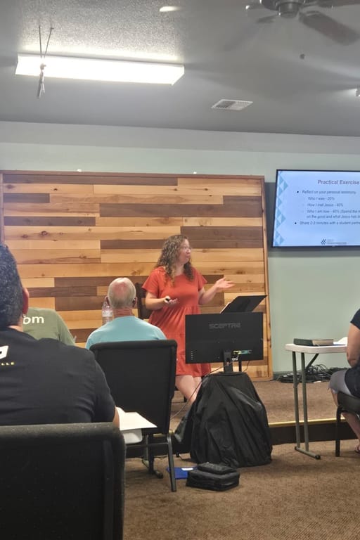 Teaching in our School of Transformation Essentials Class
